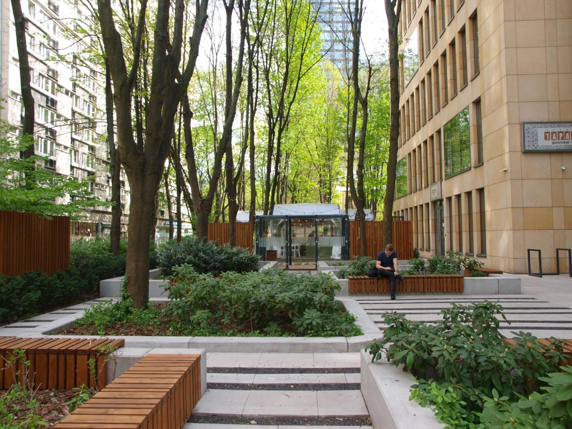 Apartament Rondo Onz Warszawa Zewnętrze zdjęcie